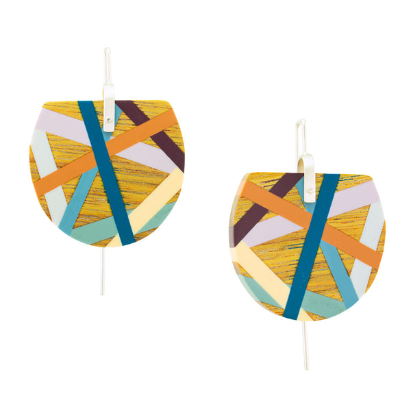 Desert Bloom Fan Earrings