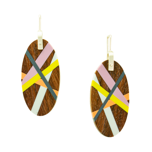 Lilac Citron Earrings